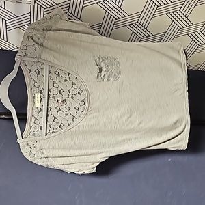 145 Oversized aerie lace back t shirt